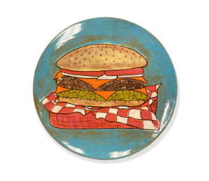 Elk Grove Hamburger Plate