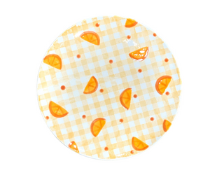 Elk Grove Oranges Plate