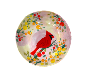 Elk Grove Cardinal Plate