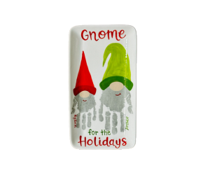 Elk Grove Gnome Holiday Plate