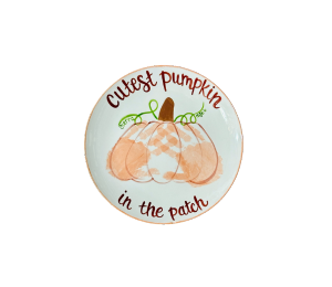 Elk Grove Cutest Pumpkin Plate