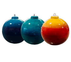 Elk Grove Jewel Toned Ombre Ornament