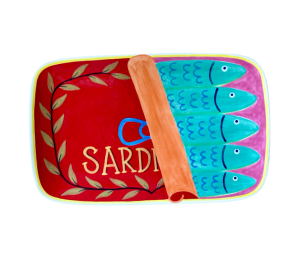 Elk Grove Sardines Dinner Plate