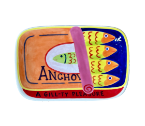 Elk Grove Anchovies App Plate