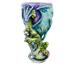 Elk Grove Antique Dragon Goblet