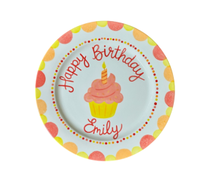 Elk Grove Birthday Cupcake Plate